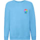 Sudadera de niño Fruit Of The Loom 280 azul celeste