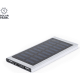 Powerbank publicitario de carga solar en aluminio (8000mah)