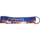 Llavero lanyard corto personalizado en sublimación