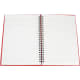 Libreta personalizada con anillas ecológica cartón reciclado 80 hojas