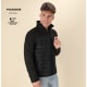 Chaqueta soft shell impermeable y transpirable negra Cornal