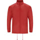 Chubasquero impermeable poliéster con capucha extraible y cremallera Bravion rojo