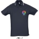Polo golf 100% algodon gama alta practice Sols 270 azul marino