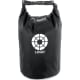 Bolsa impermeable personalizada con asa ajustable (5 L) negro