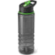 Botella deportiva de plástico sin BPA con pajita (650 ml) verde