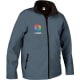 Chaqueta de softshell horizon Valento gris cemento