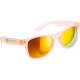 Gafas de sol personalizadas con cristales de colores naranja