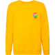 Sudadera de niño Fruit Of The Loom 280 amarillo girasol