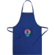 Delantal de algodón y poliéster Xigor azul