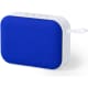 Altavoz personalizado bicolor con rejilla de poliéster azul