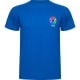 Camiseta tecnica running de niño Montecarlo Roly 140 azul royal
