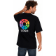 Camiseta oversize publicitaria algodón punto liso de hombre Minton 200
