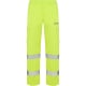 Pantalón largo de alta visibilidad amarillo flúor Alfa Roly
