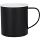 Taza de PP reciclado personalizada por 1 cara (300 ml) negro