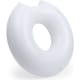 Colchoneta donut en PVC personalizada blanco