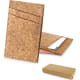 Porta-tarjetas personalizado en laminado de corcho
