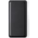 Powerbank personalizado con doble USB y tipo c (20000 mAh) negro