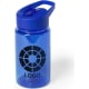 Botella deportiva personalizada infantil de plástico sin BPA (440 ml) azul