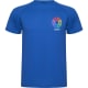 Camiseta técnica personalizada running Montecarlo Roly 140 azul royal