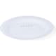 Plato publicitario PP translúcido redondo reutilizable