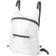 Mochila plegable ecológica de poliéster 201d RPET blanco