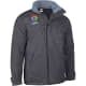 Parka acolchada impermeable  boreal Valento gris carbon