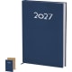 Agenda día página 2027 de polipiel 17,5 x 24,5 cm