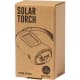 Linterna manual de 3 LEDs con carga solar personalizada 