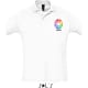 Polo ligero para personalizar summer ii Sols 170 blanco