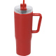Jarra térmica PP reciclado doble pared con asa ergonómica (900 ml) rojo
