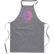 Delantal de cocina de algodón 180 g/m² Kitab gris