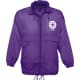 Chubasquero nylon sols con riñonera surf morado oscuro