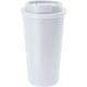 Vaso térmico PP reciclado doble pared con tapa (450 ml)