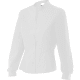 Camisa entallada cuello mao de mujer VIURA Velilla 118 blanco