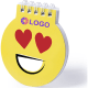 Libreta emoticón para personalizar 8 x 9 cm