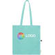 Bolsa eco plegable publicitaria algodón reciclado 120g/m2 grs 38x 40cm verde