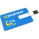 Memoria USB tarjeta VISA personalizada con tu imagen (mín. 100)