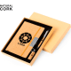 Set de bloc notas con bolígrafo y USB 16GB elaborado en corcho
