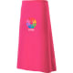 Delantal largo de colores y sin bolsillos para camareros Velilla fucsia