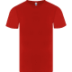 Camiseta personalizada tubular 100% algodón ring spun  Epika 150 rojo