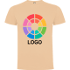 Camiseta manga corta costura lateral Dogo Premium Roly 165 angora (crudo)