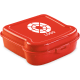 Fiambrera para bocadillos rojo