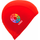 Gorro de piscina rojo