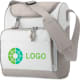 Nevera en formato bolsa con bandolera ajustable blanco