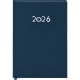 Agenda día página 2026 de polipiel 15 x 21 cm azul marino