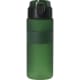 Bidón personalizado en RPET con tapa push y pajita (730 ml) verde oscuro