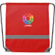 Mochila reflectante rojo