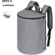 Mochila nevera en poliéster RPET y aluminio con asas acolchadas