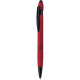 Bolígrafo puntero de aluminio reciclado tinta azul rojo