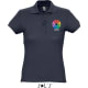 Polo ligero 100% algodon publicitario de mujer passion Sols 170 azul marino
